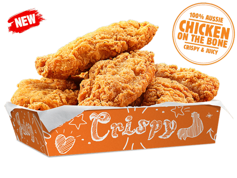 5 Jack’s Fried Chicken Spicy Ribs…10.50 – 12.35AU$
