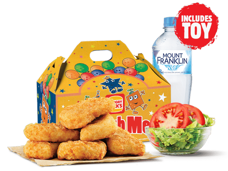6 Nuggets Kid’s Pack…5.10 – 6.00AU$