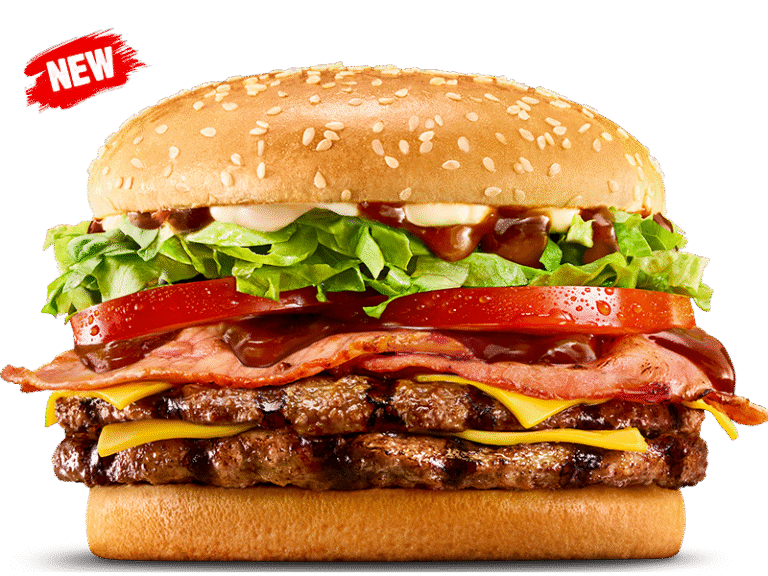 Double Bacon Gravy Whopper®…13.50 – 16.35AU$