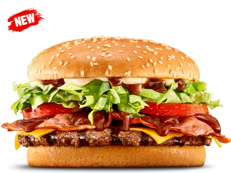 Bacon Gravy Whopper®…22.20 – 26.10AU$