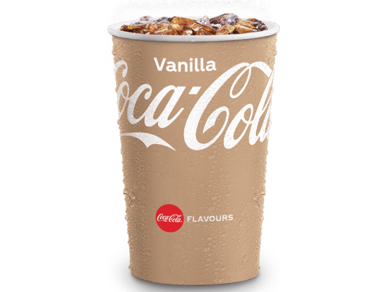 Vanilla Coke®…3.70 – 4.35AU$