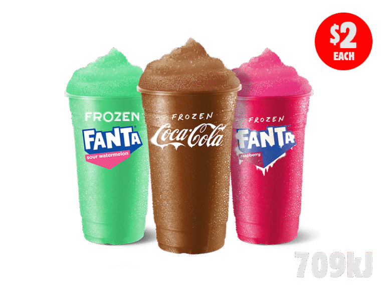 Large Frozen Drinks…$2