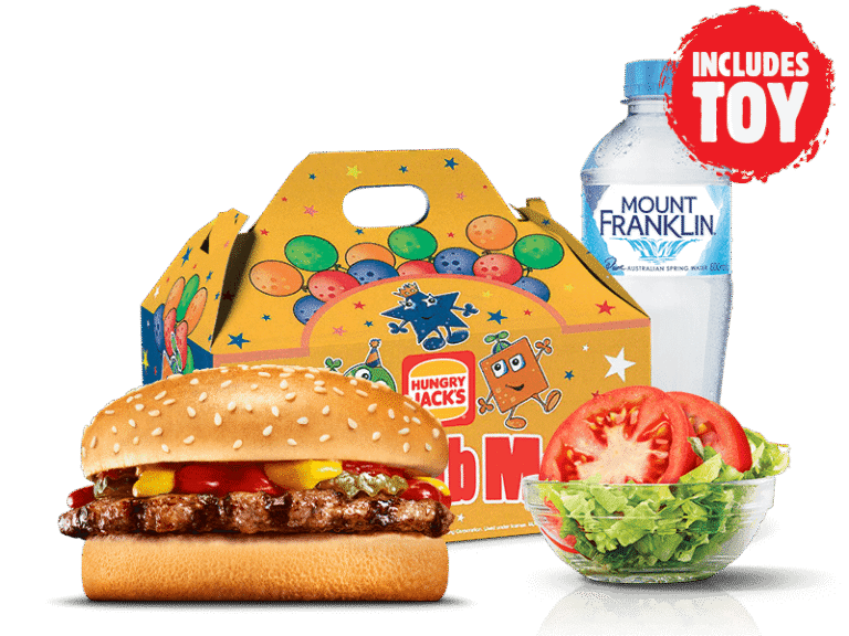 Hamburger Kid’s Pack…4.25 – 5.00AU$