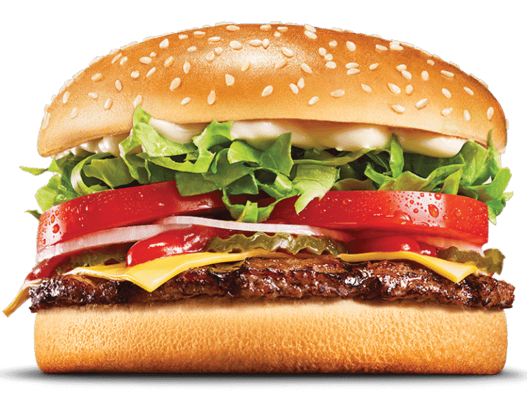Whopper® Cheese…14.80 – 17.60AU$