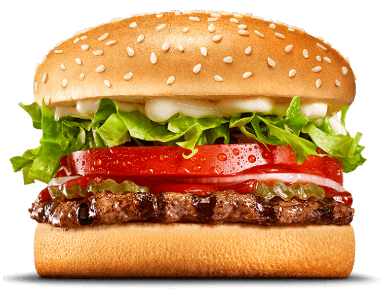 Whopper® Junior…6.15 – 7.25AU$