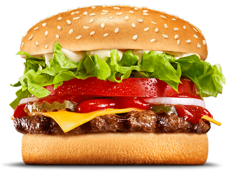 Whopper® Junior Cheese…6.15 – 7.25AU$
