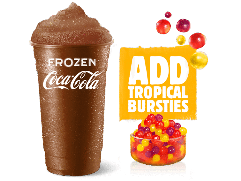 Frozen Coke®…5.95 – 7.00AU$