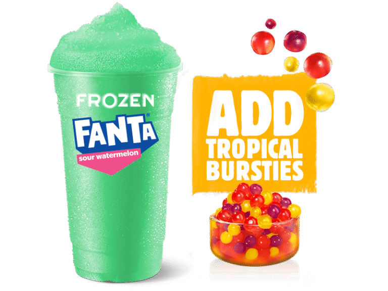 Frozen Fanta® Sour Watermelon…5.95 – 7.00AU$