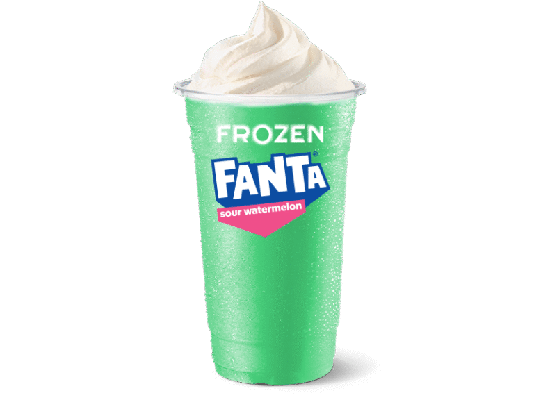 Frozen Fanta® Sour Watermelon Spider…5.95 – 7.00AU$