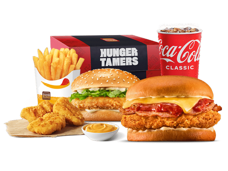 Parmi Jack’s Fried Chicken Hunger Tamers…24.35 – 28.65AU$